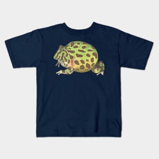 Argentine Horned Frog :: Reptiles and Amphibians Kids T-Shirt